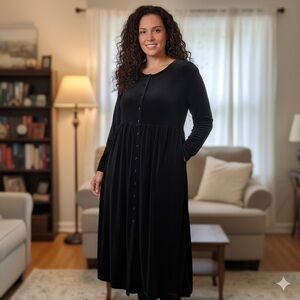 Vintage 90s Sarah Chapman Velvet Button Down Long Sleeve